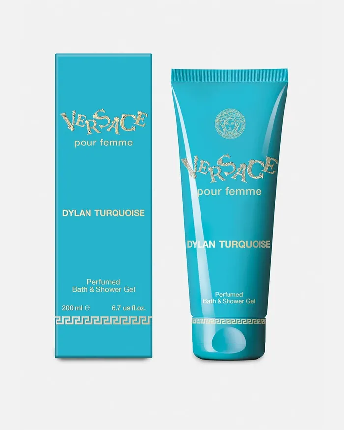 Fragrances and Body Care Women Versace Dylan Turquoise Shower Gel 200 Ml Blue