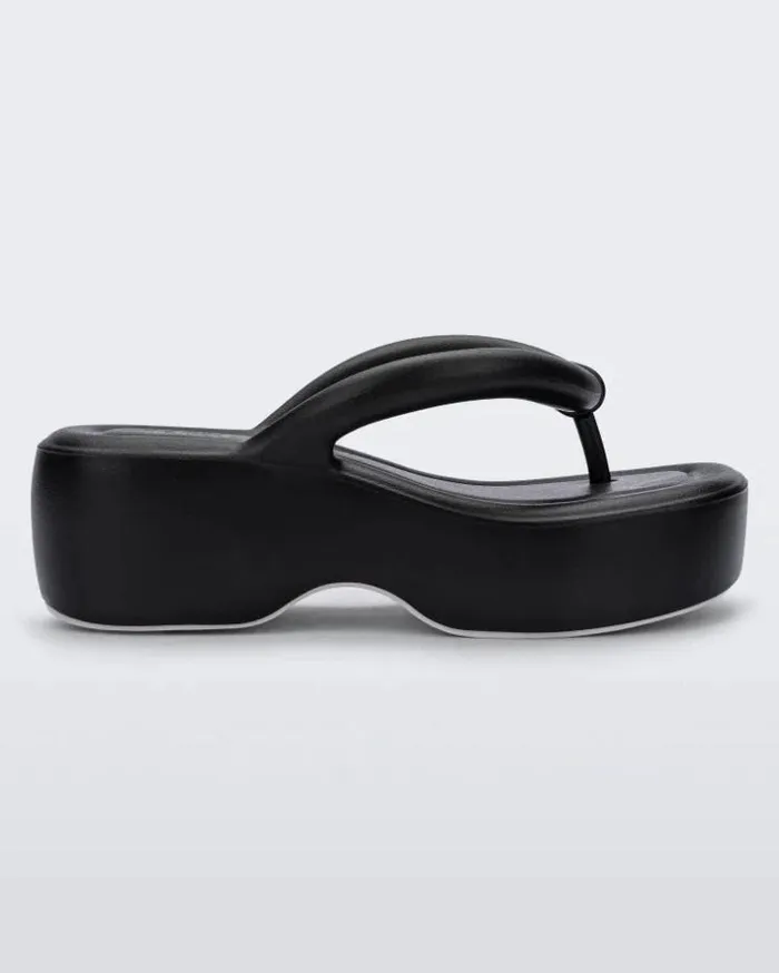 Free Platform Black Women Melissa Flip Flops