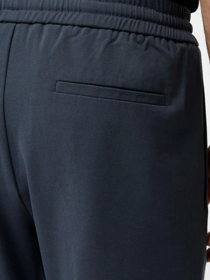 French Connection Elasticated Stretch Pants Charcoal Men Trousers