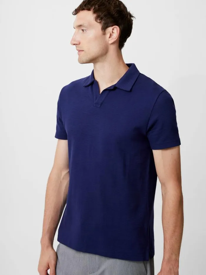French Connection Ottoman Trophy Neck TShirt Marine Men TShirts and Polo Shirts French Connection Ottoman Trophy Neck TShirt Marine Men TShirts and Polo Shirts
