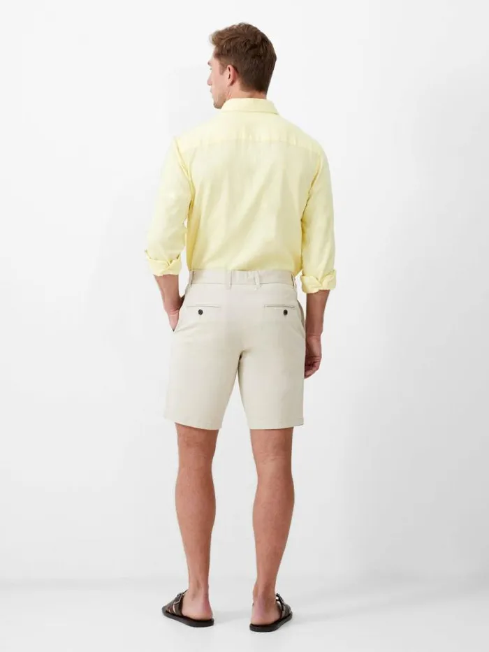 French Connection Stretch Chino Shorts Stone Men Shorts