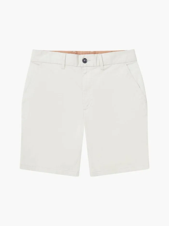 French Connection Stretch Chino Shorts Stone Men Shorts
