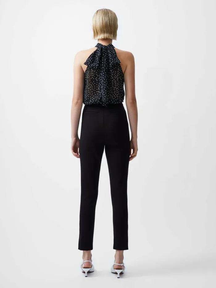French Connection Xia Ponte Jersey Leggings Blackout Women Trousers