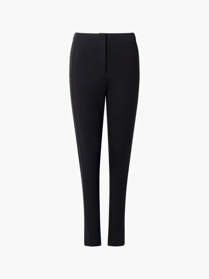 French Connection Xia Ponte Jersey Leggings Blackout Women Trousers