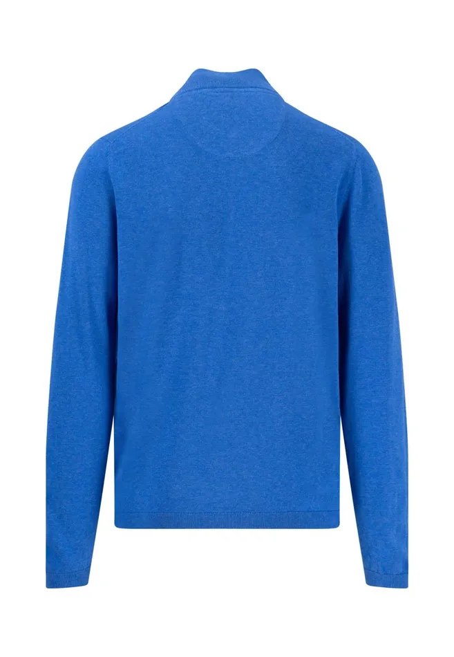 FYNCHHATTON Cotton Knitting Sweaters With A Troyer Collar Turf Greensummer Breezepeestrong Bluenavynew Offwhite Men Sweater
