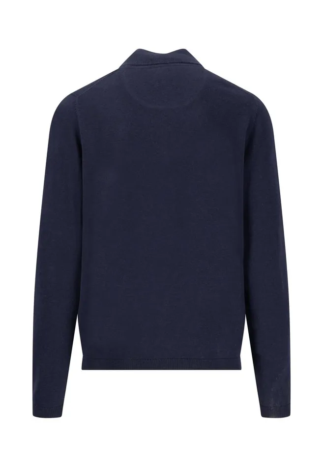 FYNCHHATTON Cotton Knitting Sweaters With A Troyer Collar Turf Greensummer Breezepeestrong Bluenavynew Offwhite Men Sweater