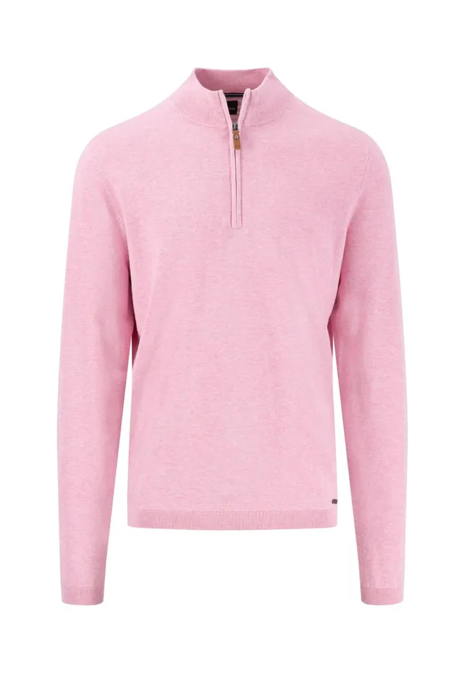 FYNCHHATTON Cotton Knitting Sweaters With A Troyer Collar Turf Greensummer Breezepeestrong Bluenavynew Offwhite Men Sweater