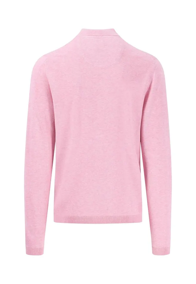 FYNCHHATTON Cotton Knitting Sweaters With A Troyer Collar Turf Greensummer Breezepeestrong Bluenavynew Offwhite Men Sweater