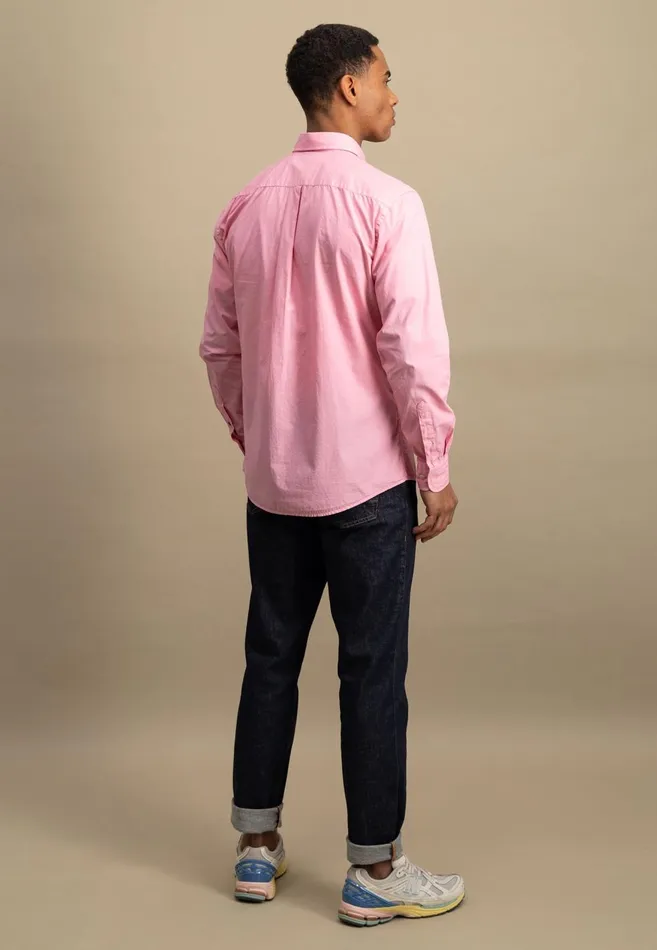 FYNCHHATTON Cotton Shirt With Buttondown Collar Summer Breezepeenavyturf Green Men Shirts