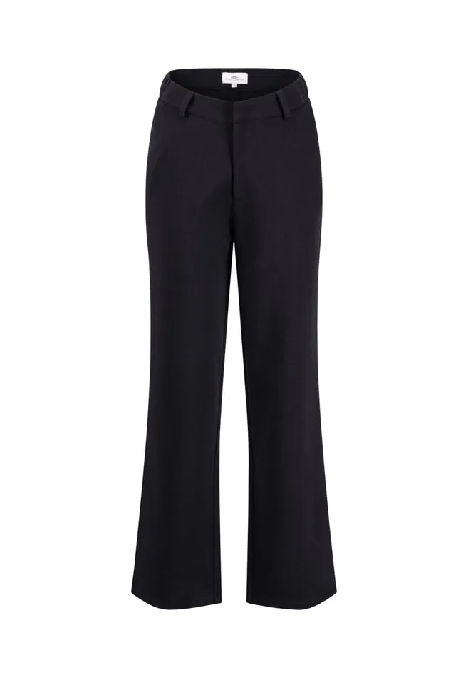 FYNCHHATTON Fabric Trousers With Loose Cut Summer Taupeblack Women Pants