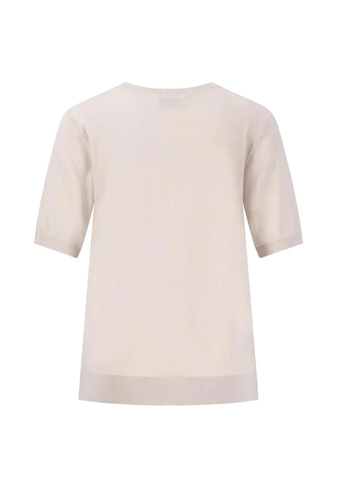 FYNCHHATTON Halbworm Knitting Sweater With Silk Content Sandsummer Redlight Blue Women Sweater