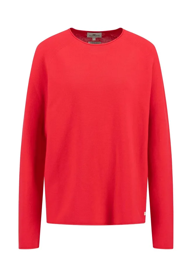FYNCHHATTON Knitting Sweater With A Round Neckline Ashcrimson Redblue Purple Women Sweater
