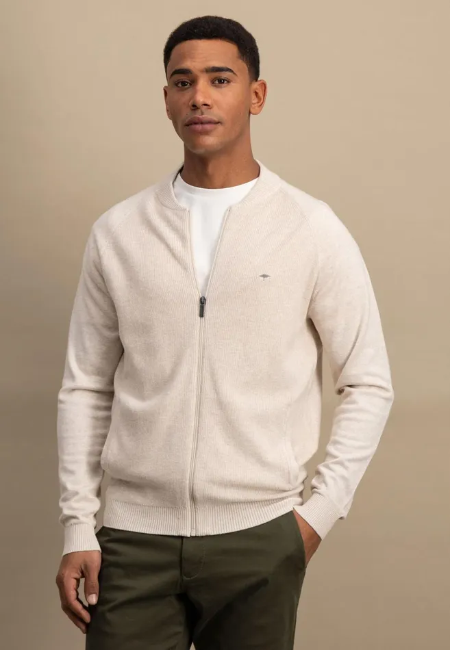 FYNCHHATTON Parting Jacket CasualFit Made Of 100 Cotton New Offwhitesummer Breezenavy Men Cardigan FYNCHHATTON Parting Jacket CasualFit Made Of 100 Cotton New Offwhitesummer Breezenavy Men Cardigan