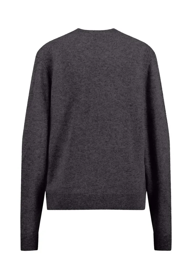 FYNCHHATTON Parting Jacket Made Of Wool Mix With Buttons Silver Graywarm Gray Women Cardigan