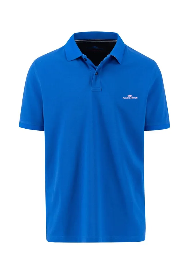 FYNCHHATTON Polo Shirt Made Of High Quality Cotton Vivid Yellowpeestrong Bluenavyturf Greenwhite Men Polo Shirt