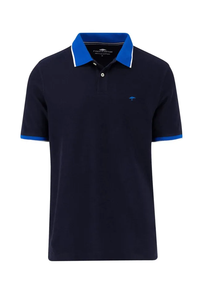 FYNCHHATTON Polo Shirt With Collar off Collar Poppy Redsummer Breezenavynew Offwhite Men Polo Shirt