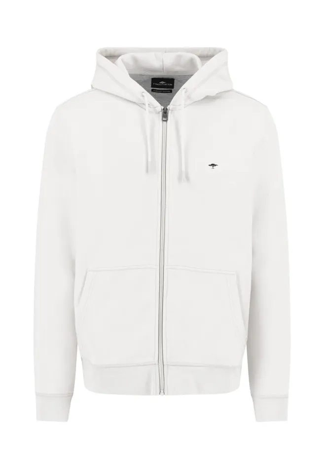 FYNCHHATTON Sweatshirt Jacket Made Of 100 Cotton Turf Greensummer Breezenavynew Offwhitemedium Gray Men Sweat
