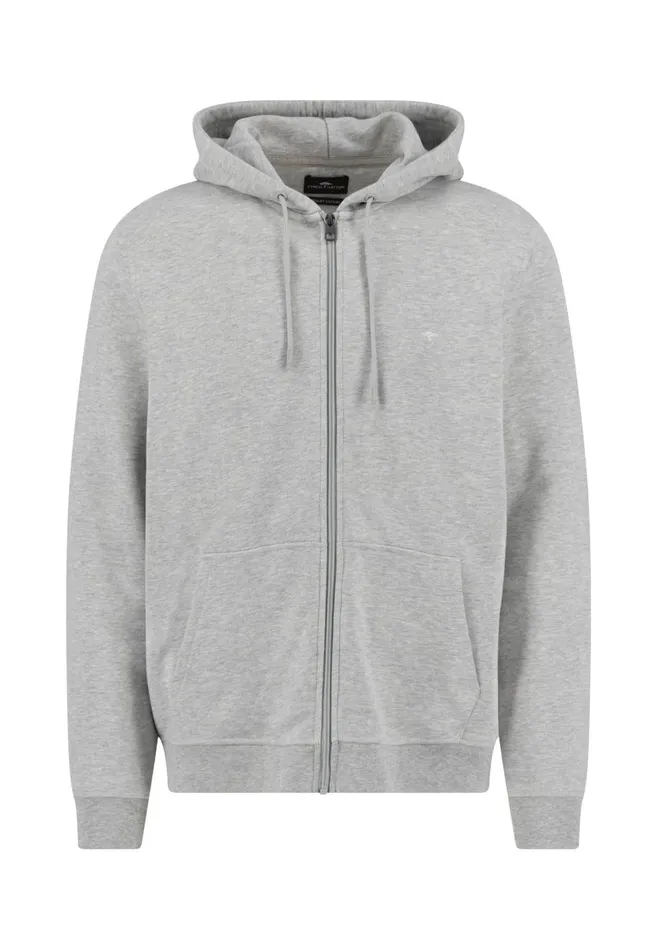 FYNCHHATTON Sweatshirt Jacket Made Of 100 Cotton Turf Greensummer Breezenavynew Offwhitemedium Gray Men Sweat