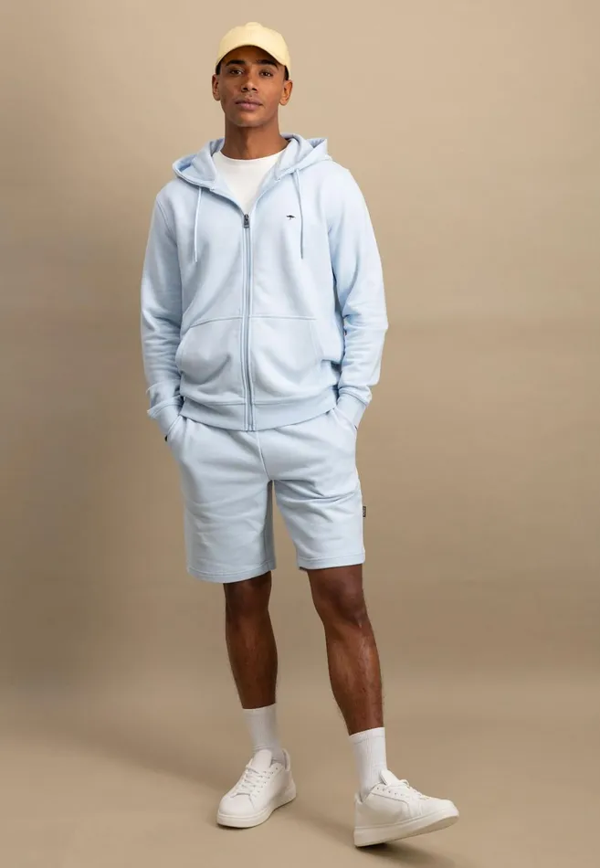 FYNCHHATTON Sweatshirt Jacket Made Of 100 Cotton Turf Greensummer Breezenavynew Offwhitemedium Gray Men Sweat