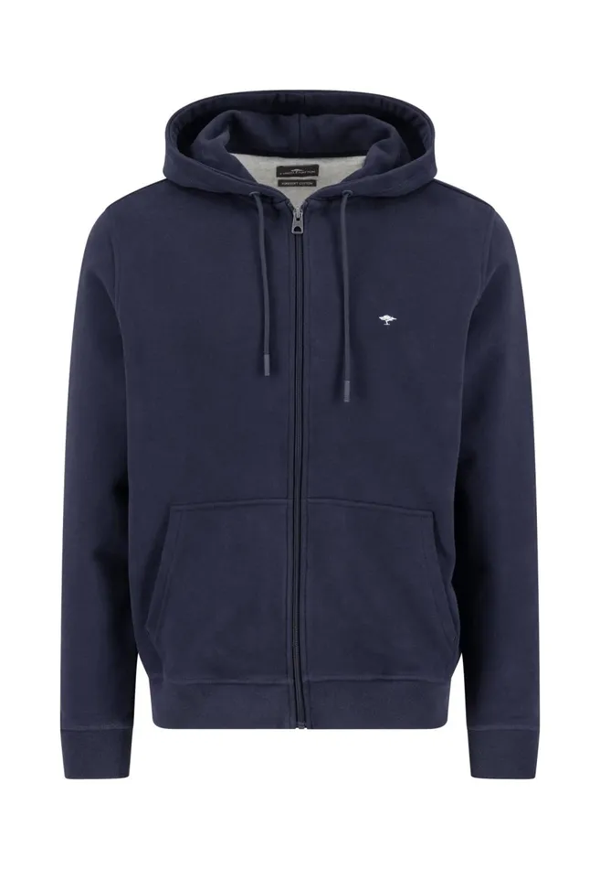 FYNCHHATTON Sweatshirt Jacket Made Of 100 Cotton Turf Greensummer Breezenavynew Offwhitemedium Gray Men Sweat