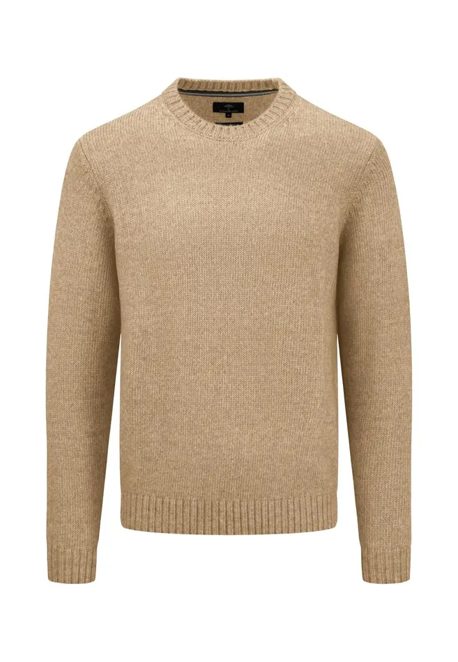 FYNCHHATTON Warm Knit Sweater With Oneck Offwhitesay Greenlight Skynavycamel Men Sale FYNCHHATTON Warm Knit Sweater With Oneck Offwhitesay Greenlight Skynavycamel Men Sale