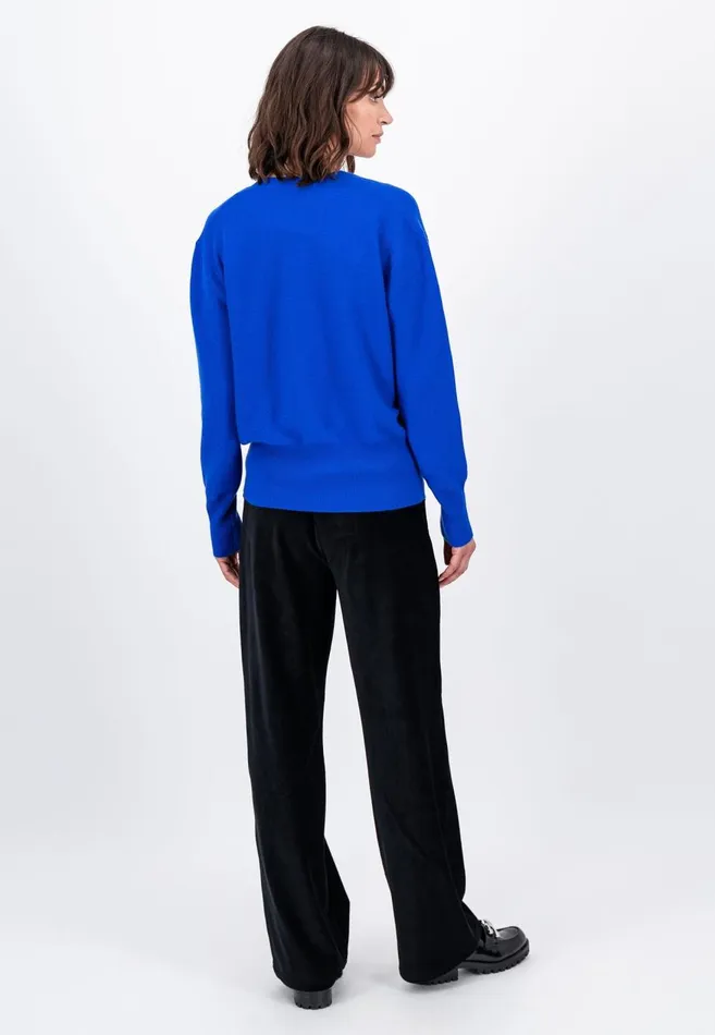 FYNCHHATTON Wide Trousers From BabyCord Taupemilkblack Women Pants
