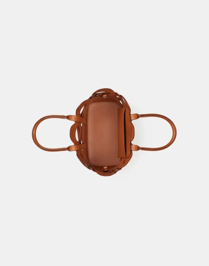 HandbagsAccessories Vachetta Leather 8 Knot ToteSmall Copper Lafayette 148 New York Crossbodies