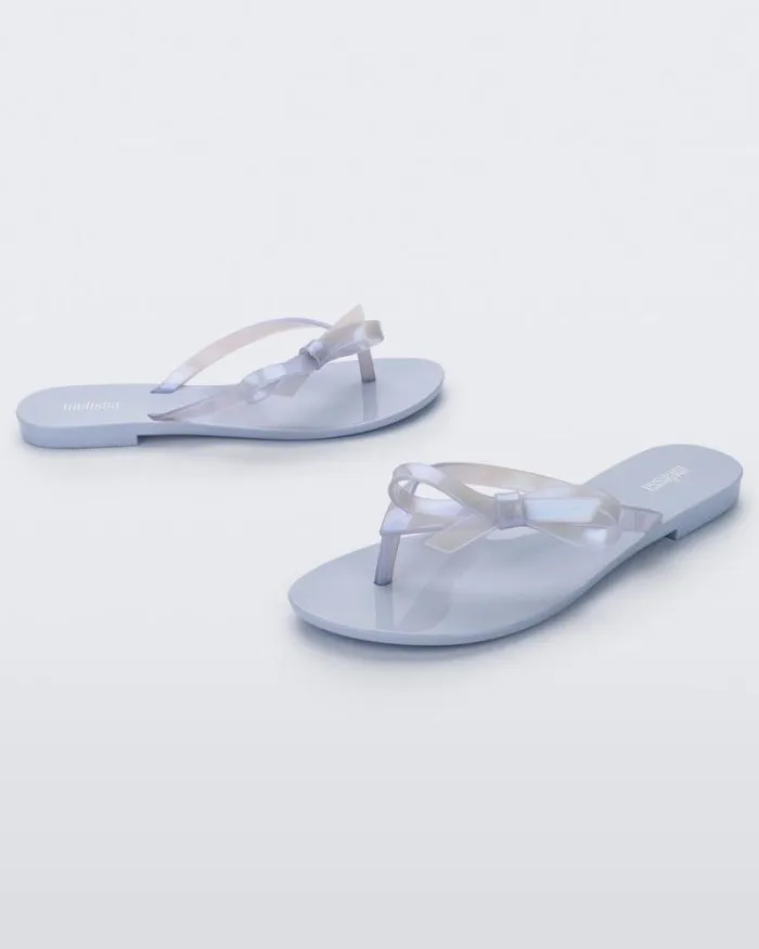 Harmonic Sweet Lilacpearly Blue Women Melissa Flip Flops