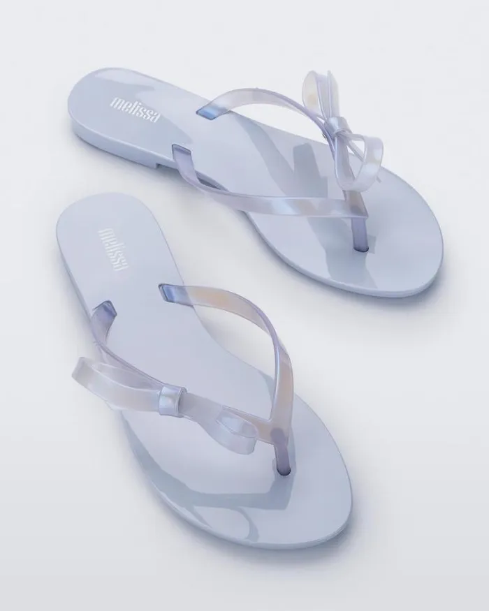 Harmonic Sweet Lilacpearly Blue Women Melissa Flip Flops