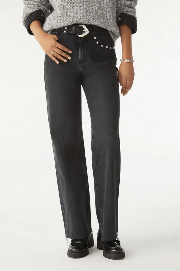 HatchaWideLeg Jeans Clothing Baandsh Pants and Jeans
