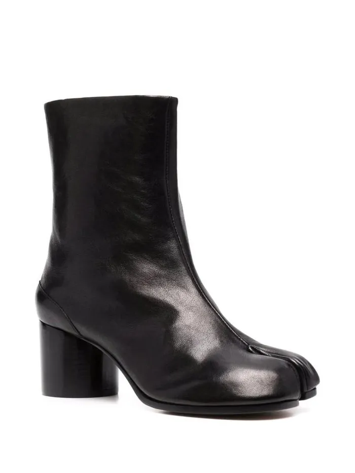 Henrik Vibskov Boutique 60mm Vintage Leather Tabi Boot 8211 Black Women Shoes