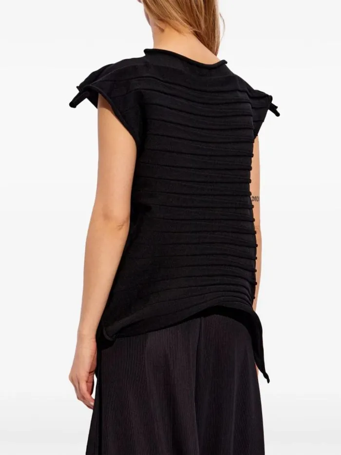 Henrik Vibskov Boutique Chili Knit Shirt 8211 Black Women Tops