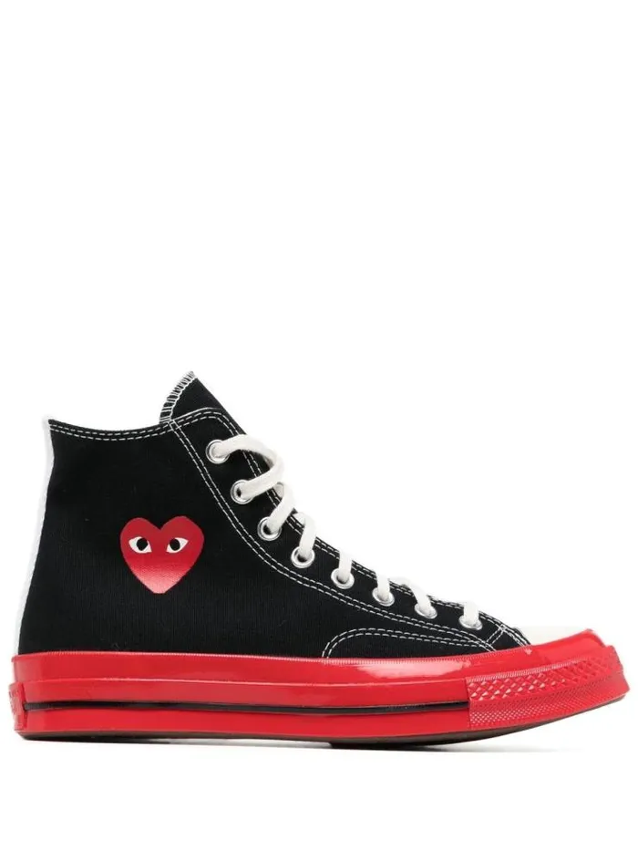 Henrik Vibskov Boutique Converse High 039Chuck Taylor039 Sneaker Red Sole 8211 Black Men Sneakers Henrik Vibskov Boutique Converse High 039Chuck Taylor039 Sneaker Red Sole 8211 Black Men Sneakers