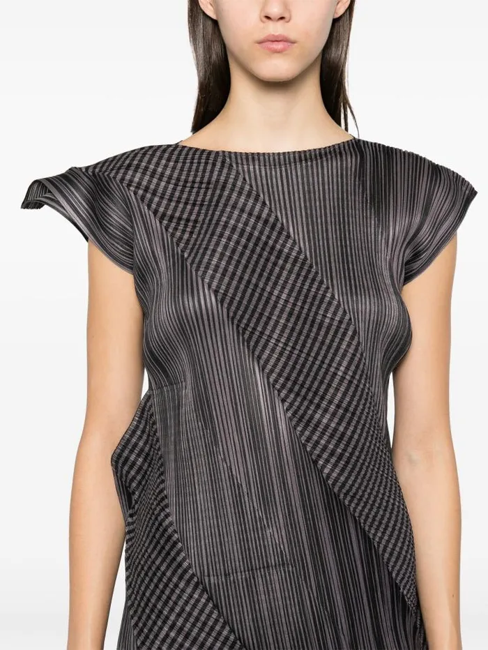 Henrik Vibskov Boutique Cosmic Rays Sleeveless Top 8211 Gray Women Dresses