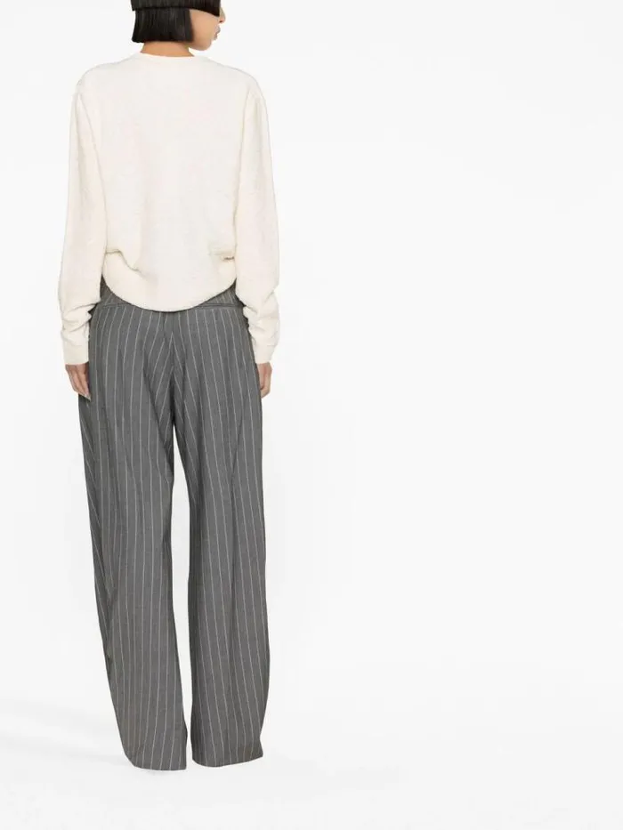 Henrik Vibskov Boutique Crewneck Knit 8211 Off White Women Knitwear