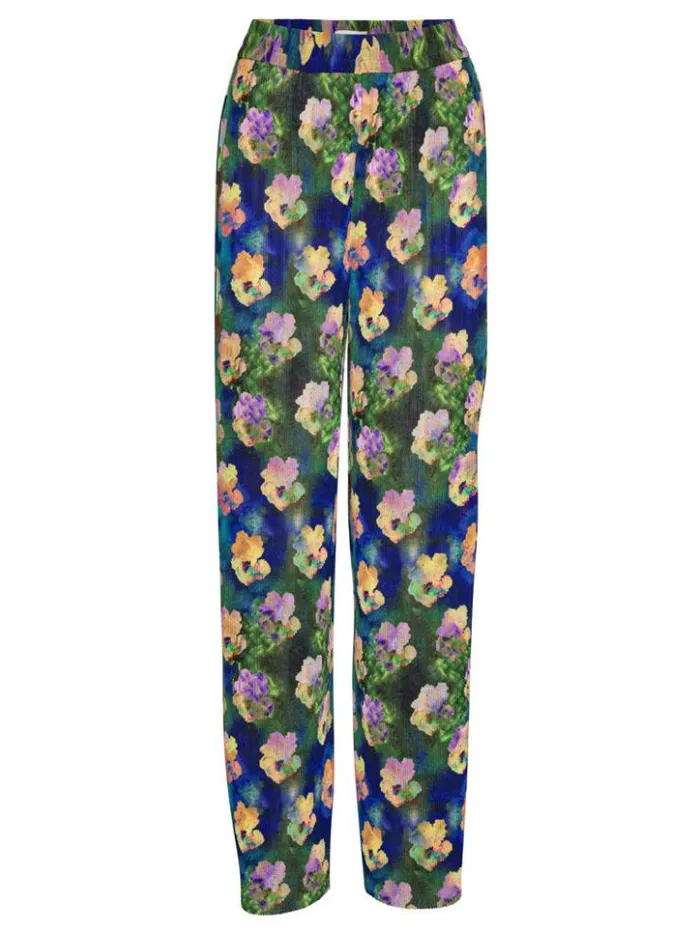 Henrik Vibskov Boutique Five Plisse Pants 8211 Blue Water Lily Paper Women Pants