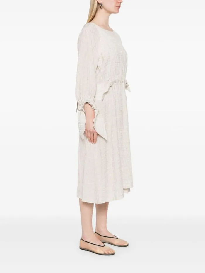 Henrik Vibskov Boutique Full Fest Dress 8211 Raw Beige Women Dresses