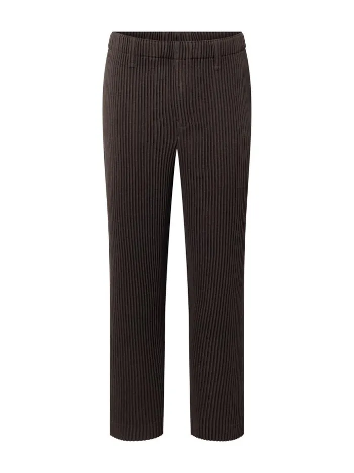 Henrik Vibskov Boutique Kersey Pleats Pants 8211 Brown Men Pants