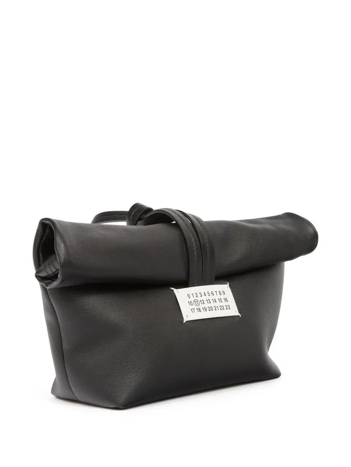 Henrik Vibskov Boutique Leather Clutch Bag 8211 Black Women Handbags