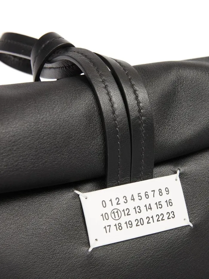 Henrik Vibskov Boutique Leather Clutch Bag 8211 Black Women Handbags