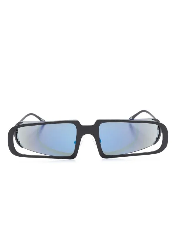 Henrik Vibskov Boutique Link Glasses 8211 Blue Black Men Sunglasses