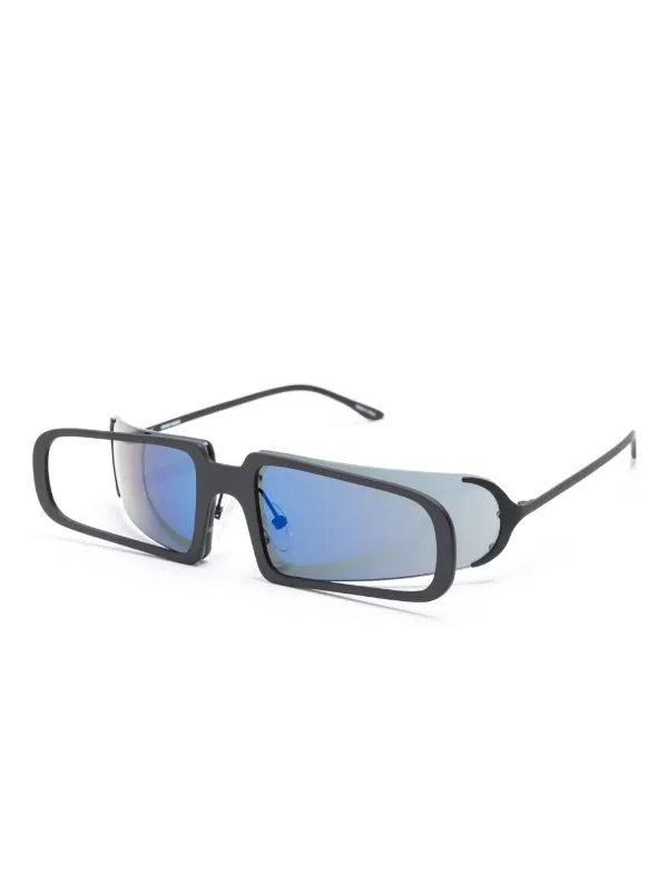 Henrik Vibskov Boutique Link Glasses 8211 Blue Black Men Sunglasses