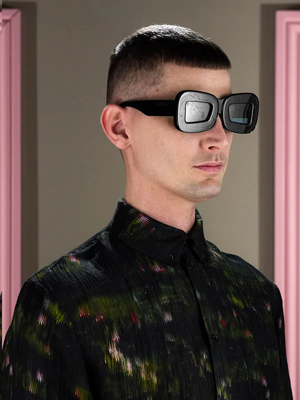 Henrik Vibskov Boutique Marla Sunglasses 8211 Black Men Sunglasses