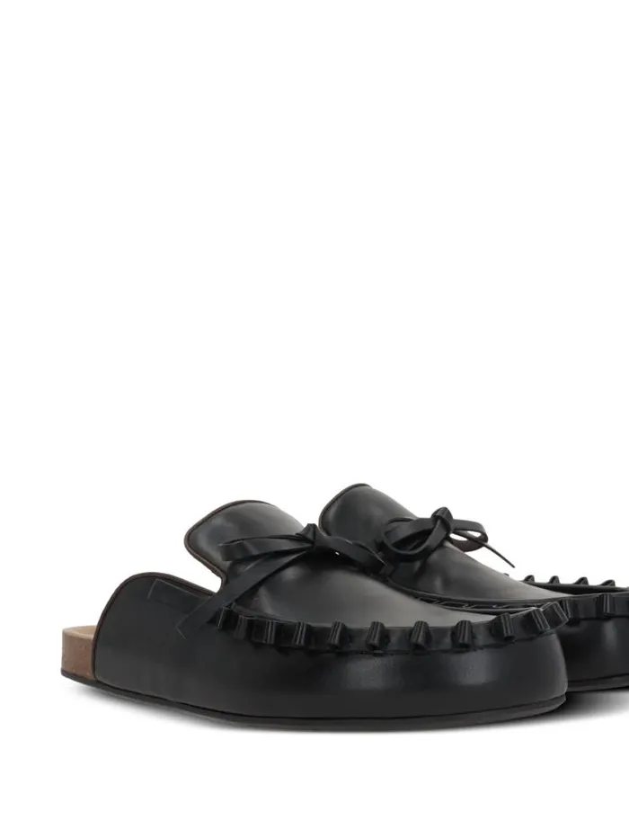 Henrik Vibskov Boutique Mens Ruffle Loafer 8211 Black Men Shoes