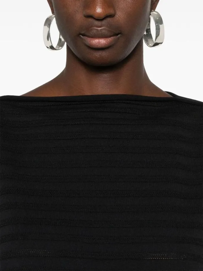 Henrik Vibskov Boutique Mesh Knit 8211 Black Women Tops