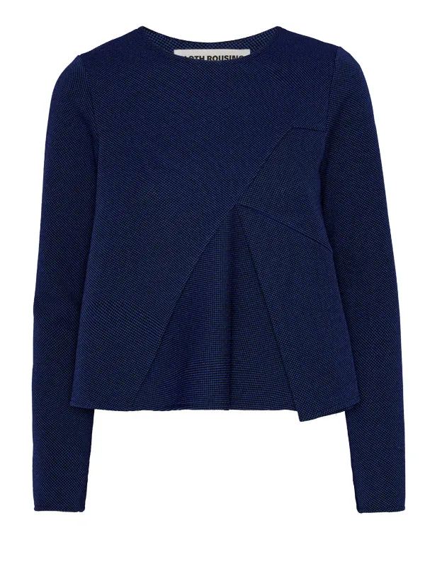 Henrik Vibskov Boutique Morning Blouse 8211 Blue Women Tops