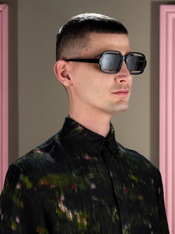 Henrik Vibskov Boutique Olga Glasses 8211 Black AW24 Men Sunglasses