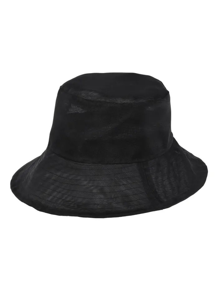Henrik Vibskov Boutique Pescatore Crino Text Nylon 8211 Black Men Hats and Gloves