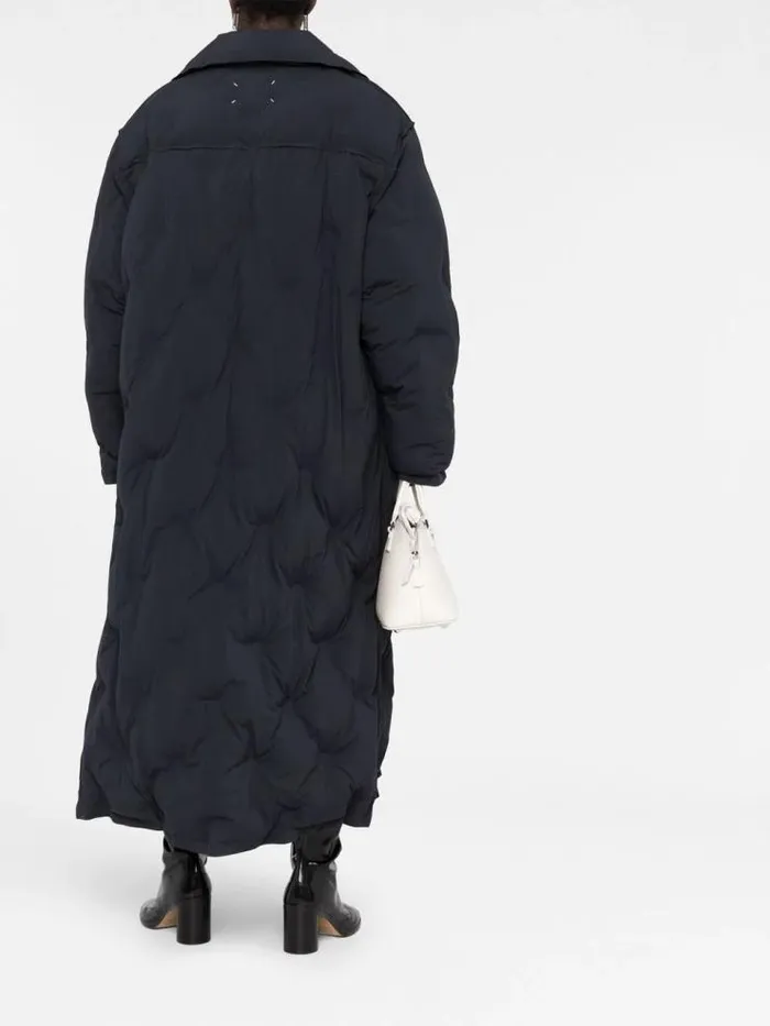 Henrik Vibskov Boutique Quilted Coat 8211 Black Women Jackets and Coats