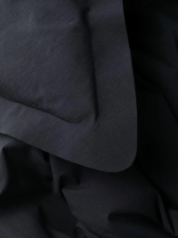 Henrik Vibskov Boutique Quilted Coat 8211 Black Women Jackets and Coats